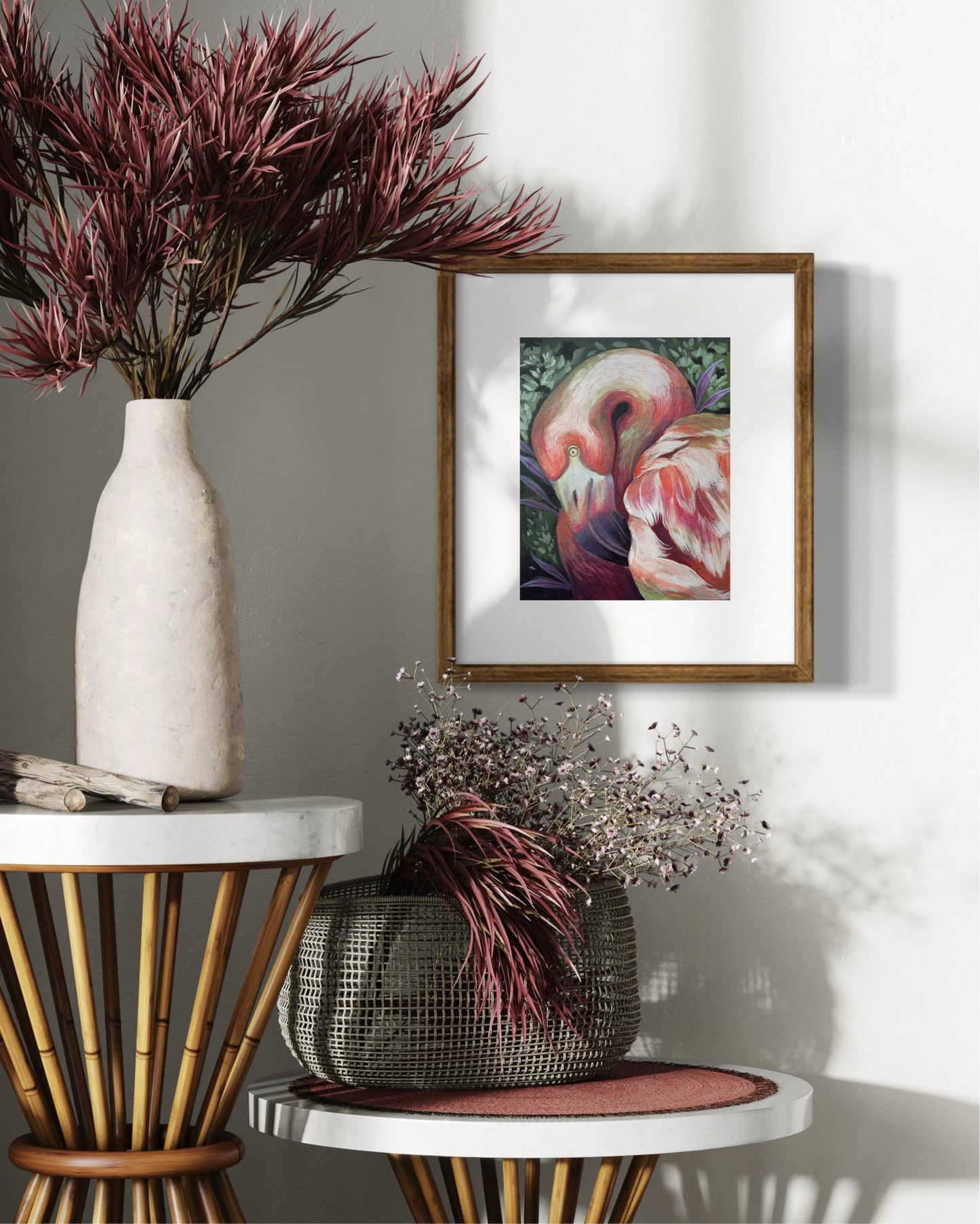 Flamingo- Art Print