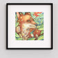 The Fox-Art Print 8x10
