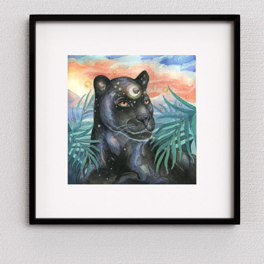 The Black Panther-Art Print 8x10