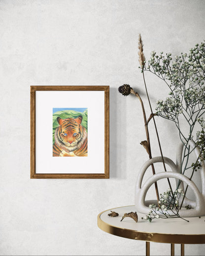 The tiger- Art Print 8x10