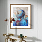 Waives of thoughts– Surreal Acrylic Art Print | Afro Futurism Water Element Portrait | Available in 5x7, 8x10, 11x14
