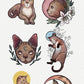 Mystical Cat Clipart