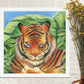 The tiger- Watercolour painting 8x8