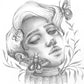 Some woman are more moth than butterfly- Graphite pencil